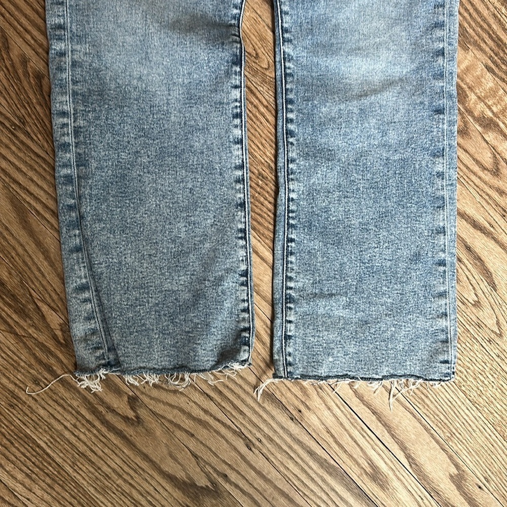 Joe's Jeans Callie Boot-Cut Crop hi rise Jeans Skys the limit wash Size 29 EUC - Picture 6 of 10